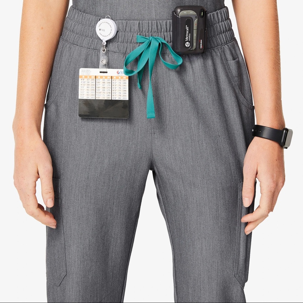 Figs Graphite Yola Skinny High Waisted Scrub Pants